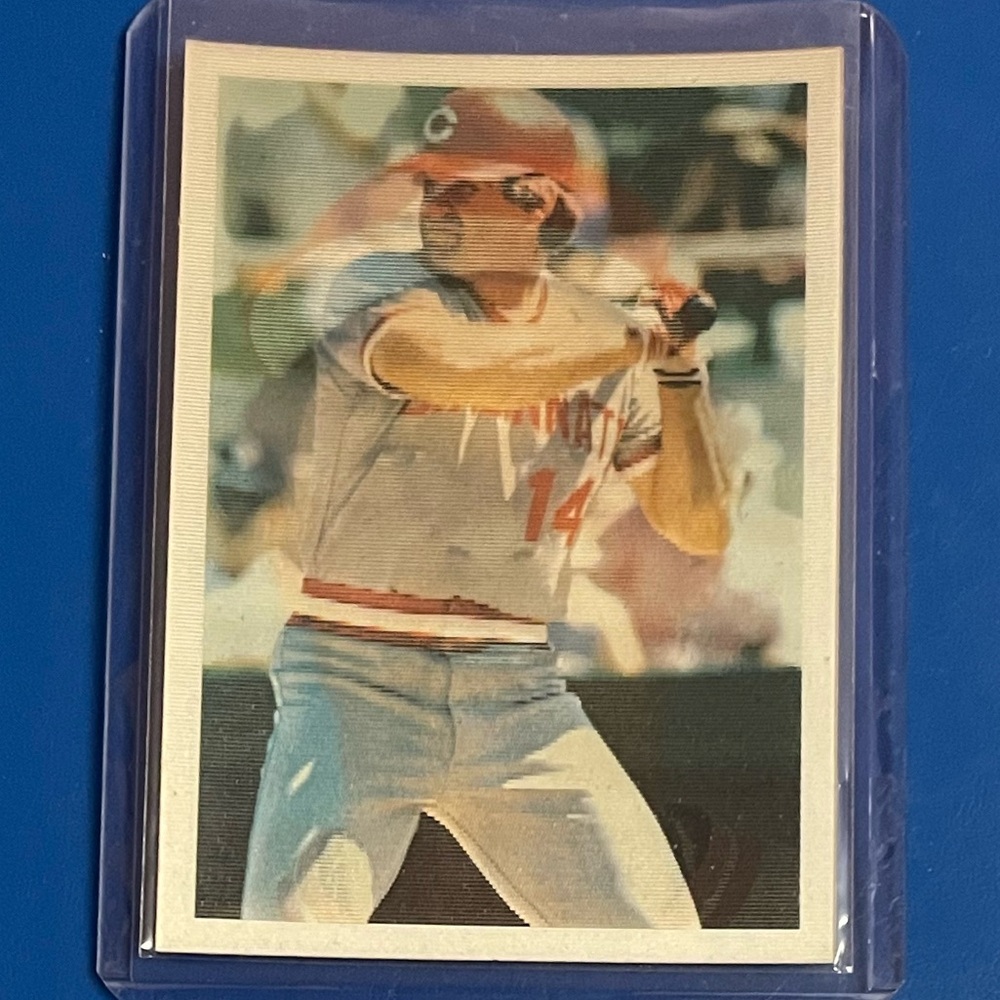 Veteran Hitters [T.Perez/R.Staub/P. Rose] #138 1986 Sportflics Baseball Card